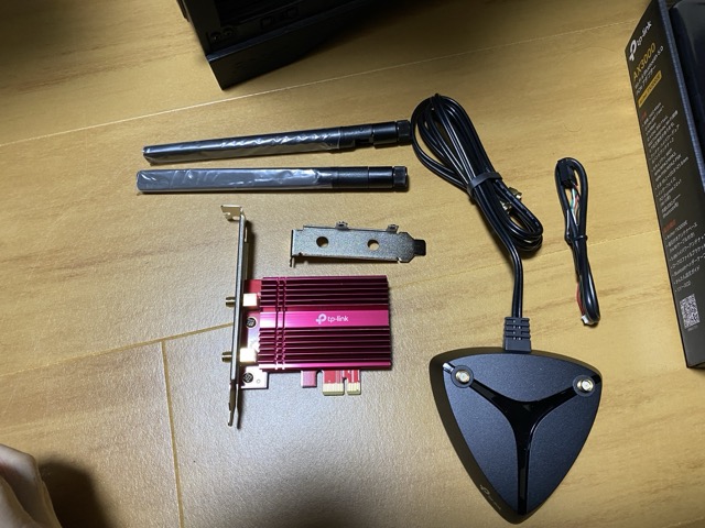 TP-Link Archer TX3000E 付属品一式 アンテナ 磁力ベース