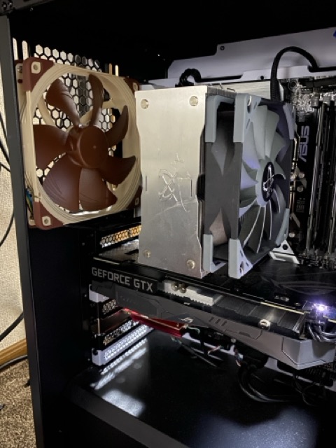 Noctua NF-A14 PWM リアファン 取り付け